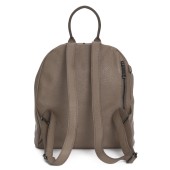 Rucsac dama din piele naturala DiAmanti Zanella Taupe Închis